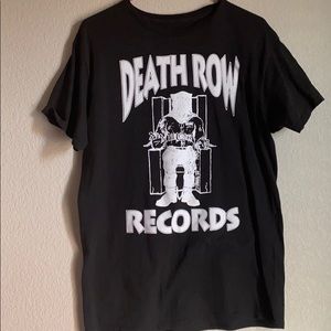 Black death row records t-shirt
